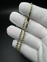 22” 14k Yellow Gold Rope 2.5mm 16.0g