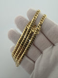 20" 14k Yellow Gold Cuban 5mm 39.0g