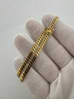 16” 14k Yellow Gold Cuban 4mm 20.4g