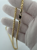 22" 14K Yellow Gold Franco Chain 4mm 39.62g