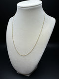 18” 14k Yellow Gold Figaro 1.5mm 2.0g