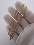 20" 14K Yellow Gold Bismark 2mm 4.1g