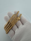 Pre-Owned 22" 14k Yellow Gold Cuban 6mm 66.81g