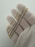 20 inch 1.5mm snake chain in 14K yellow gold, 2.4g, view 9 - Ott Family Jewelry