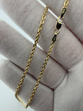 20" 2mm 14K yellow gold rope chain, 7.55g – Ott Family Jewelry (9)