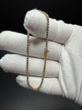 7" 14K Yellow Gold 3.00ctw E-F VS Lab Diamond Tennis EGL Certified – 2.3mm – 5.44g