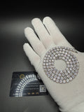 22" 5mm silver moissanite tennis chain, 46ctw D VVS1, 37.5g – Ott Family Jewelry (9)