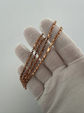 20" 14K Rose Gold Heavy Fancy Anchor 3mm 16.4g