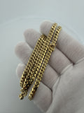 Pre-Owned 20" 10k Yellow Gold Cuban 5mm 35.56g