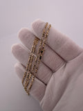 18" 14K Yellow Gold Figaro 2.5mm 4.42g