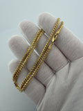 18" 14K Yellow Gold Franco 2.5mm 17.62g