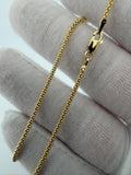 18" 14K Yellow Gold Bismark 2mm 3.8g