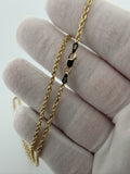 18" 2mm 14K yellow gold rope chain, 6.93g – Ott Family Jewelry (10)