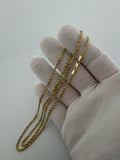 24" 2mm 14K yellow gold rope chain, 9.0g – Ott Family Jewelry (10)