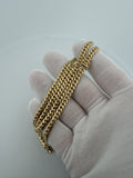 Pre-Owned 22" 14k Yellow Gold Cuban 5mm 43.2g