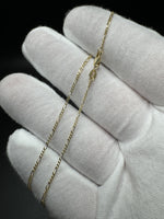 18” 14k Yellow Gold Figaro 1.5mm 2.0g