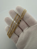18" 2.5mm 14K yellow gold rope chain, 8.44g – Ott Family Jewelry (10)