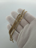 24" 14k Yellow Gold Franco 2.2mm 18.22g