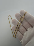 20" 2.5mm solid 10K yellow gold Cuban link chain, 8.3g – Ott Family Jewelry (10)