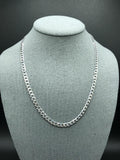 5mm Silver Curb Chains/ bracelets