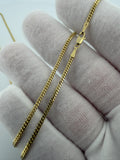 26" 1.75mm solid 10K yellow gold Cuban link chain, 6.6g – Ott Family Jewelry (10)