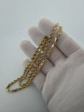 22" 4mm 14K yellow gold rope chain, 27.8g – Ott Family Jewelry (10)
