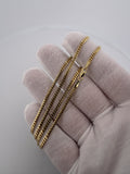 20" 2.5mm solid 14K yellow gold Cuban link chain, 9.51g – Ott Family Jewelry (10)