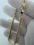 22" 3.5mm 14K yellow gold Franco chain, 48.2g – Ott Family Jewelry (10)