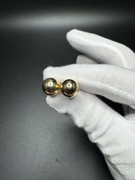 12mm 14k Yellow Gold Ball Studs 3.1g