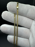 20” 10k Yellow Gold Cuban 2.8mm 9.6g