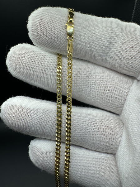 20” 10k Yellow Gold Cuban 2.8mm 9.6g