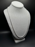 26” 10k White Gold Rope 3.5mm 8.5g