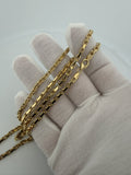 24" 14K Yellow Gold Herme$ 3.5mm 32.0g