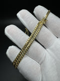 26” 14k Yellow Gold Cuban 4mm 32.2g
