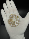 20" 4mm gold over silver moissanite tennis chain, 36.34ctw D VVS1, 28g – Ott Family Jewelry (11)