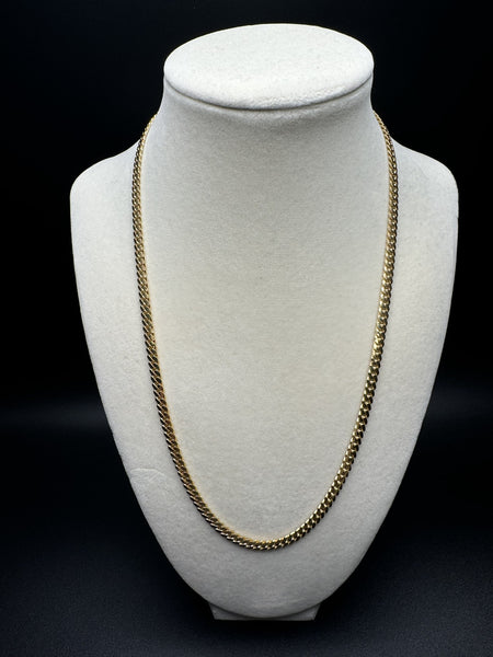 20” 10k Yellow Gold Cuban 4mm 22.9g