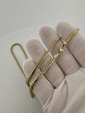 20” 10k Yellow Gold Franco 3mm 24.43g