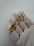 18" 3mm solid 14K yellow gold Cuban link chain, 12.45g – Ott Family Jewelry (11)