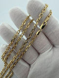 26" 14K Yellow Gold Heavy Fancy Anchor 3.5mm 19.44g