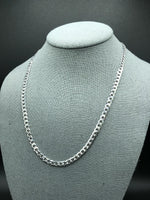 5mm Silver Curb Chains/ bracelets