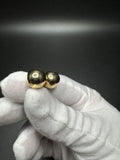 12mm 14k Yellow Gold Ball Studs 3.1g