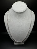 26” 10k White Gold Rope 3.5mm 8.5g