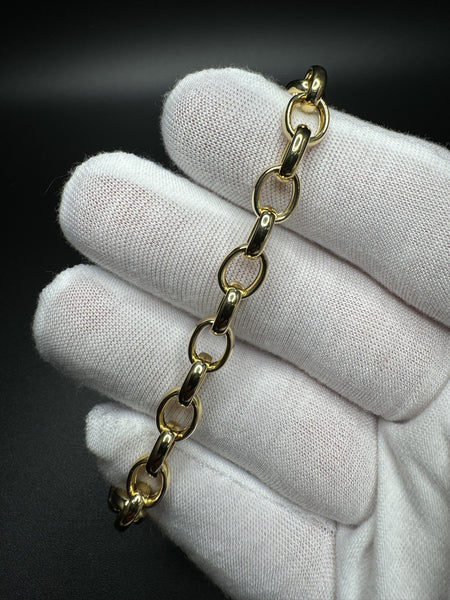 7.25” 14k Yellow Gold Paperclip 6.5mm 4.5g