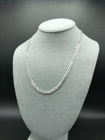 5mm Silver Curb Chains/ bracelets