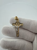 1.5” 14k Crucifix High Detail 5mm Bail 2.56g