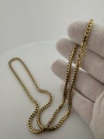 24” 14k Yellow Gold Franco 3.5mm 45.5g