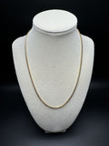 18” 10k Yellow Gold Franco 2mm 9.85g