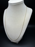 22” 14k Yellow Gold Heavy Link 1.4mm 3.2g