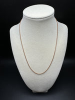 18” 14k Rose Gold Franco 1.5mm 4.5g