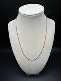 18” 14k Rose Gold Franco 1.5mm 4.5g
